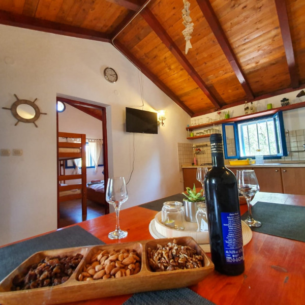 Kitchen, Ribarska kuća Dario, Lady D Apartments, Dora and Dario's Fisherman's House, Murter, Croatia Betina